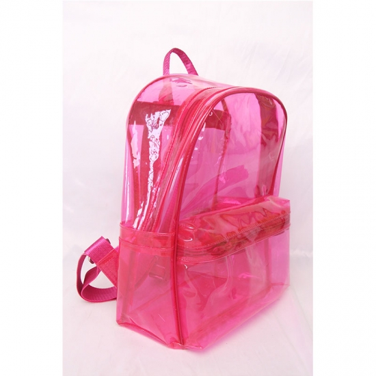 Plastic Waterproof Clear PVC Backpack
